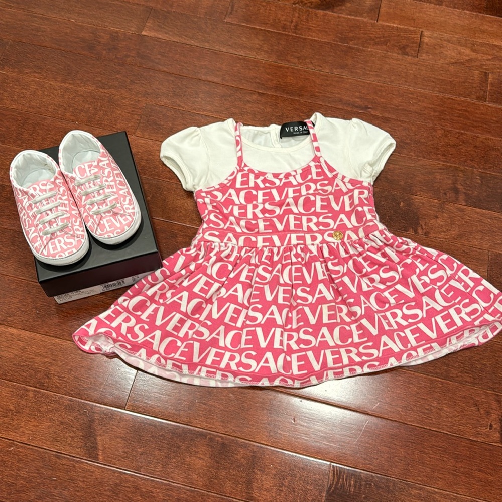 Versace Dress and Shoe Bundle
